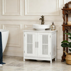 Home Bathroom Cabinet,Under Sink Pedestal Storage Cabinet