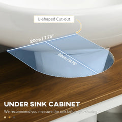 Practical Bathroom Under Sink Cabinet,Pedestal Sink Storage Cabinet