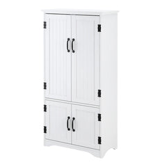 Freestanding Kitchen Pantry Cabinet,Farmhouse Home Cabinet,Accent Floor Storage Cabinet