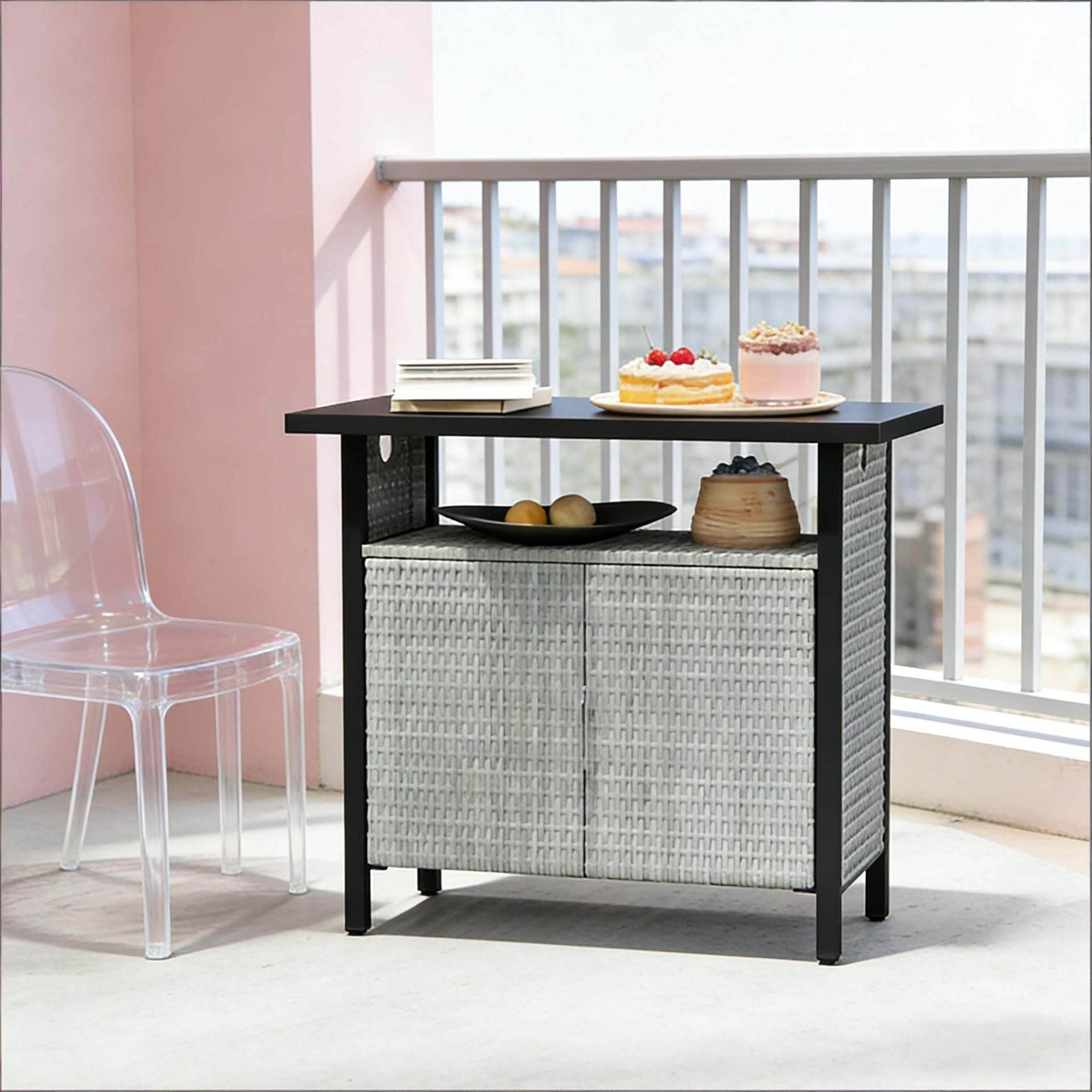 Coffee Table,Outdoor Towel Storage Cabinet Organizer,Outdoor Bar Table