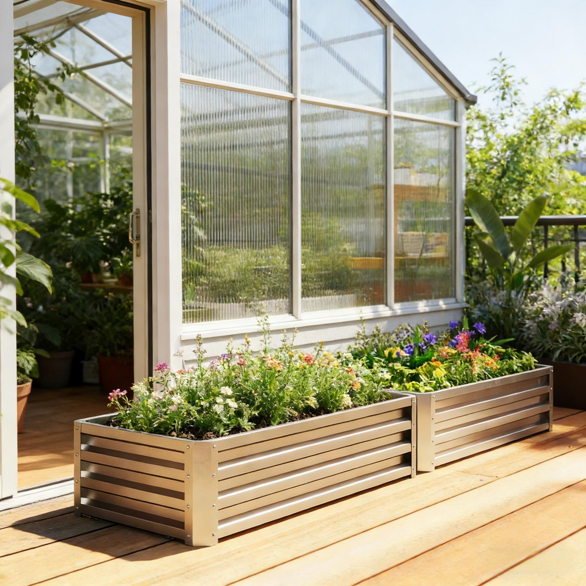 Stable Flowers Box,Raised Garden Bed,Planter Box