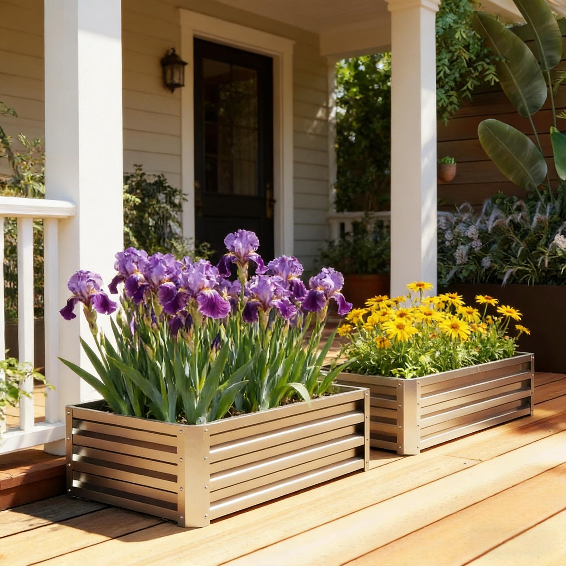 Stable Flowers Box,Raised Garden Bed,Planter Box