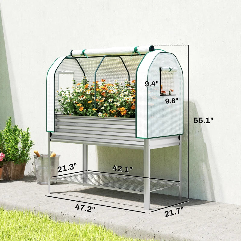 Spacious Raised Garden Bed,Flower Boxs,Plant Boxs,for Outdoor