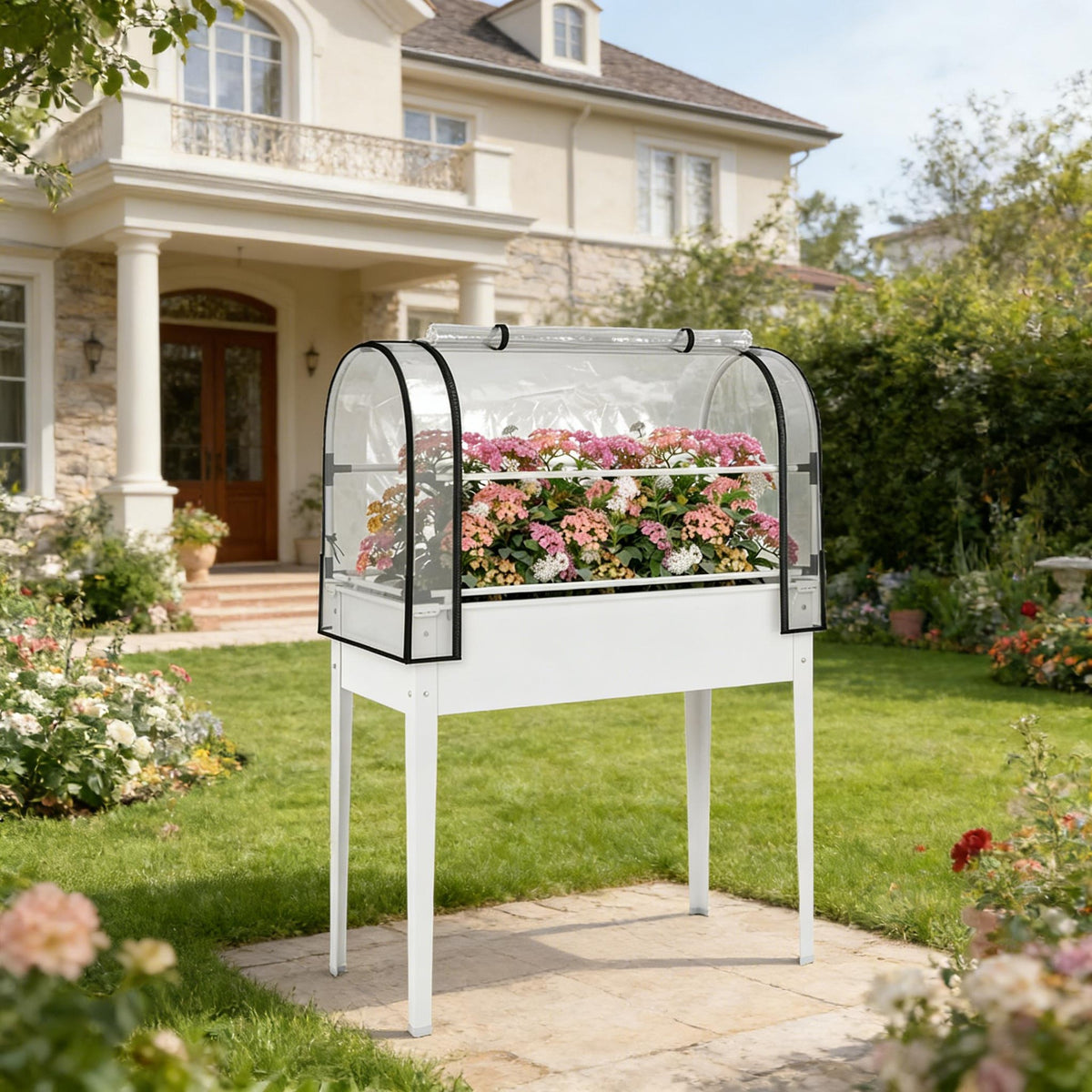 Stylish Flower Boxs,Elevated Plant Boxs,Raised Garden Bed