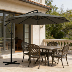 Modern Style Outdoor Hanging Cantilever Umbrella,Patio Umbrella