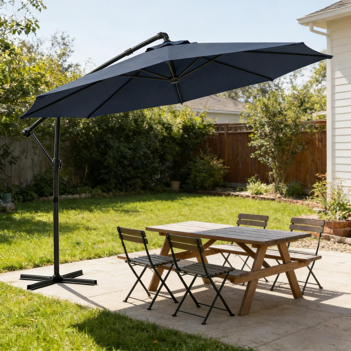 Outdoor Hanging Cantilever Umbrella,Patio Umbrella