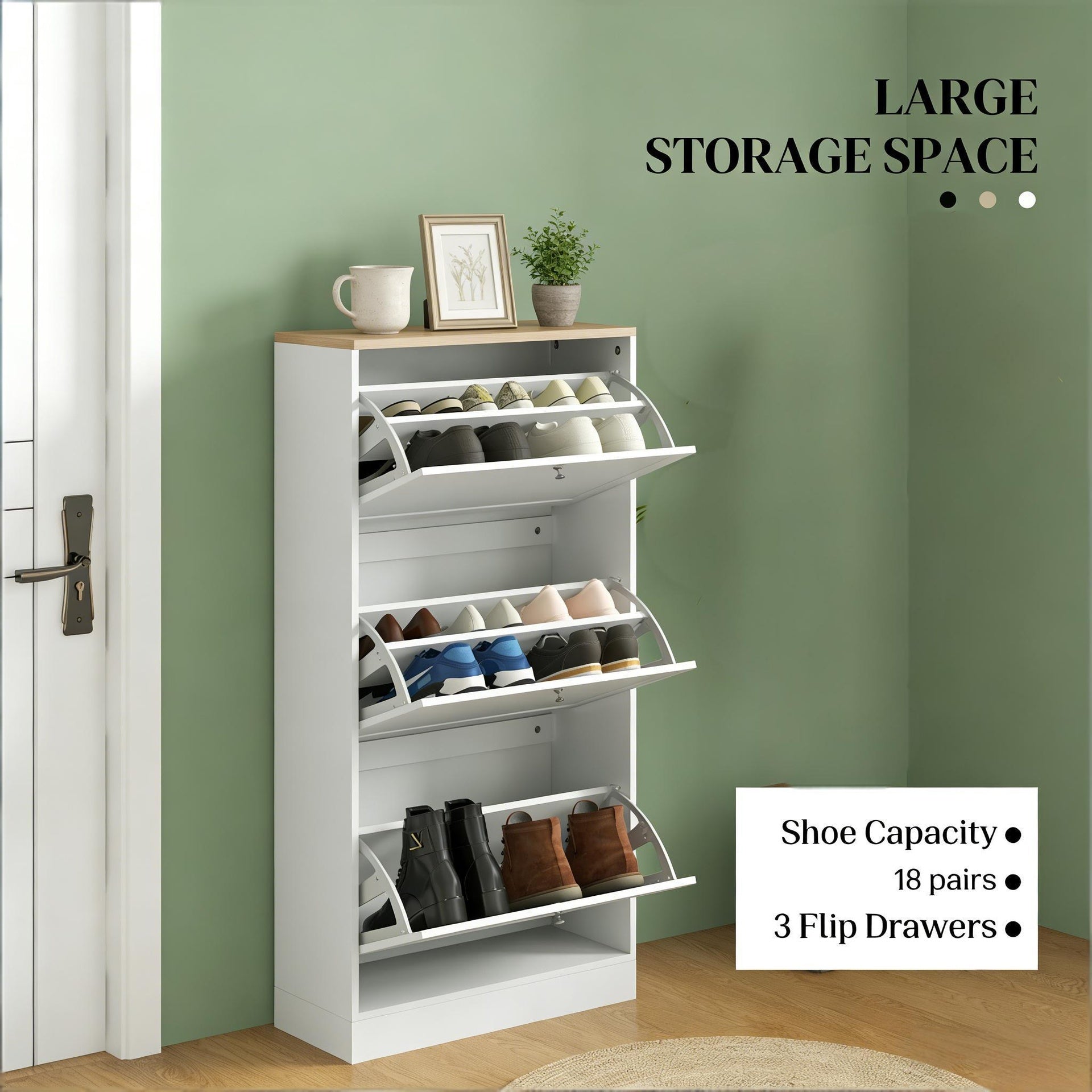 Small Storage Cabinet,Shoe Storage Cabinet,Hidden Shoe Storage Cabinet