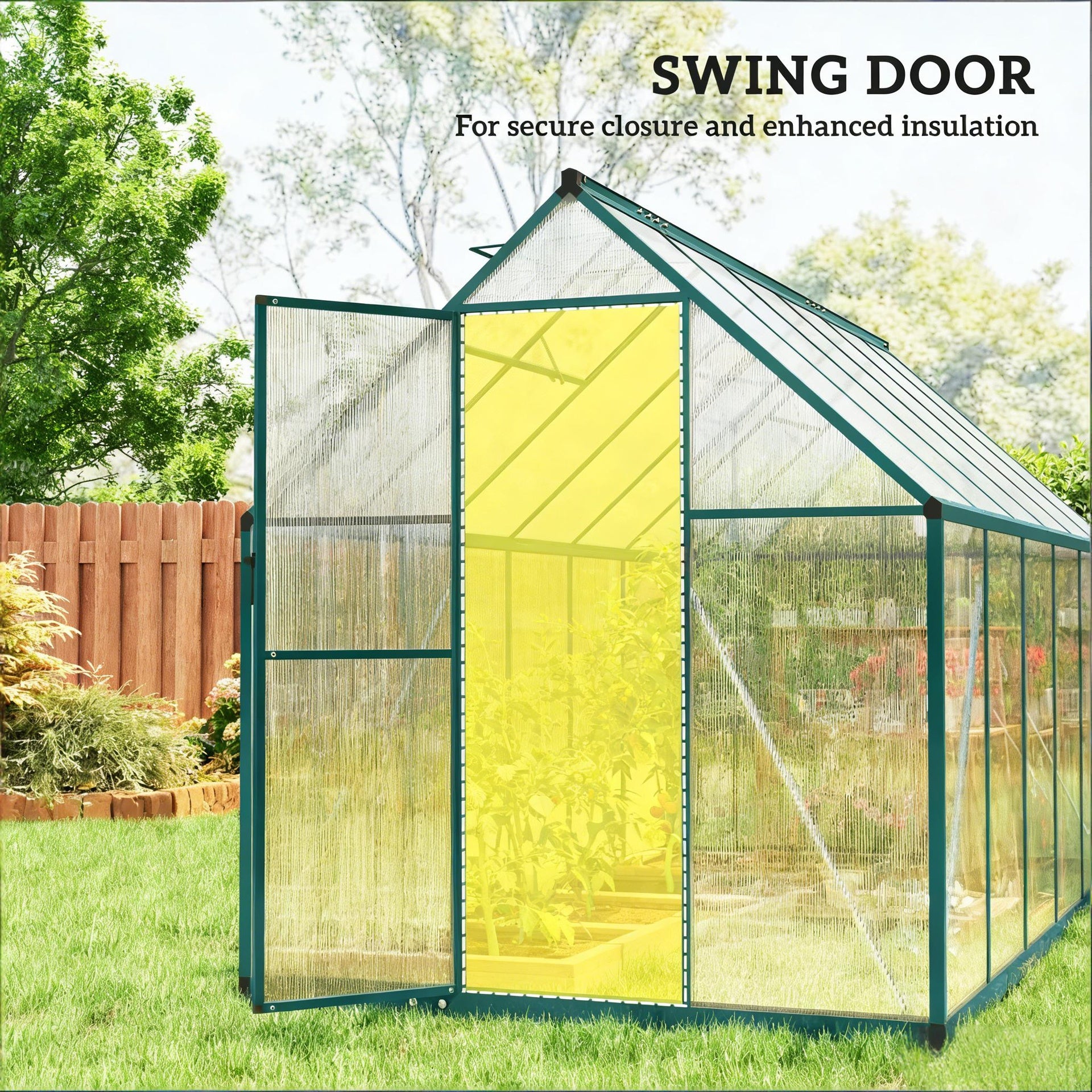 Convenient Walk-in Greenhouse,Adjustable Roof Greenhouse