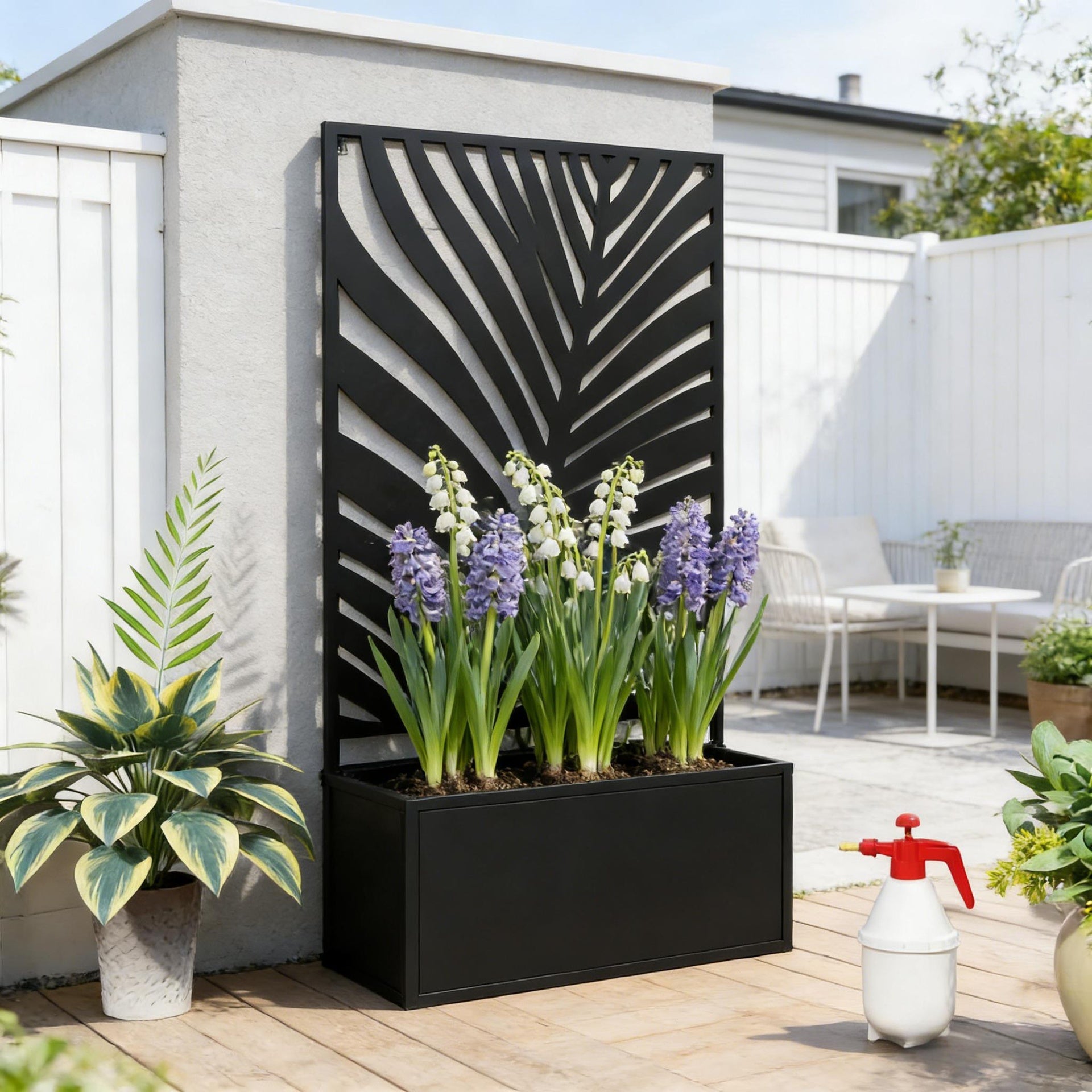 Freestanding  Plant Bed,Wall Mounted Flower Bed,Raised Garden Bed