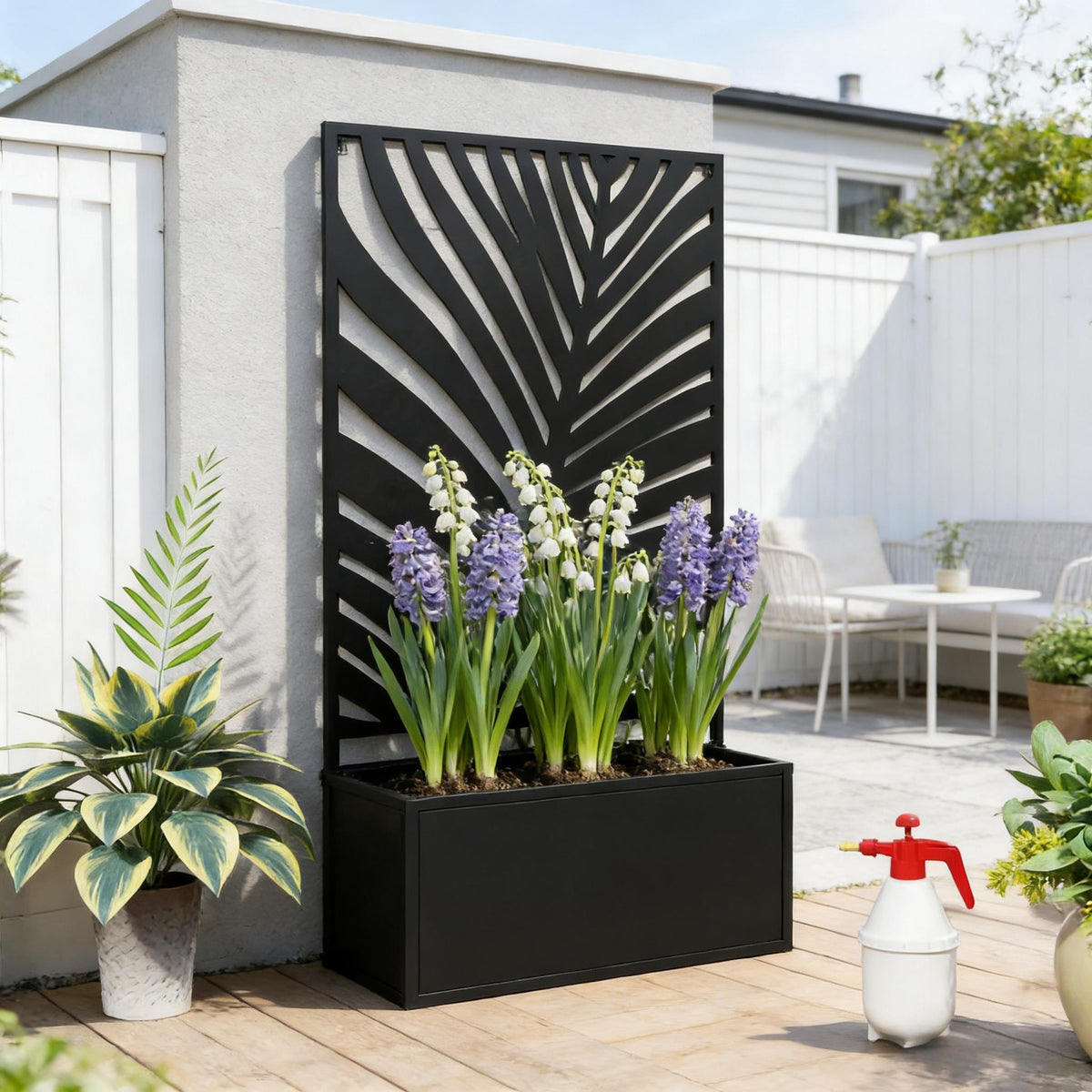 Freestanding  Plant Bed,Wall Mounted Flower Bed,Raised Garden Bed