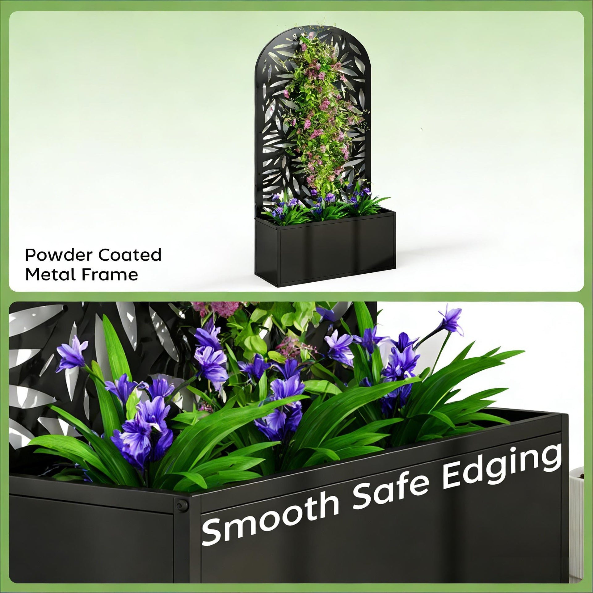 Curved Raised Garden Bed,Generous Planter Box,Versatile Garden Box