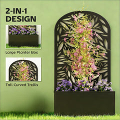 Curved Raised Garden Bed,Generous Planter Box,Versatile Garden Box