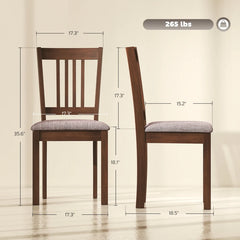 Soft Upholstered Kitchen Chairs,Dining Chairs Set of 2