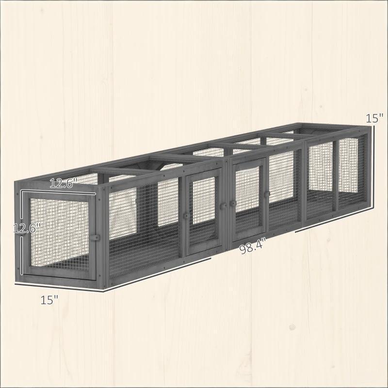 Outdoor Cat Play Tunnel,Cat Cage,Small Animal Cage
