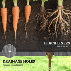 Planter Box,Practical Raised Garden Bed