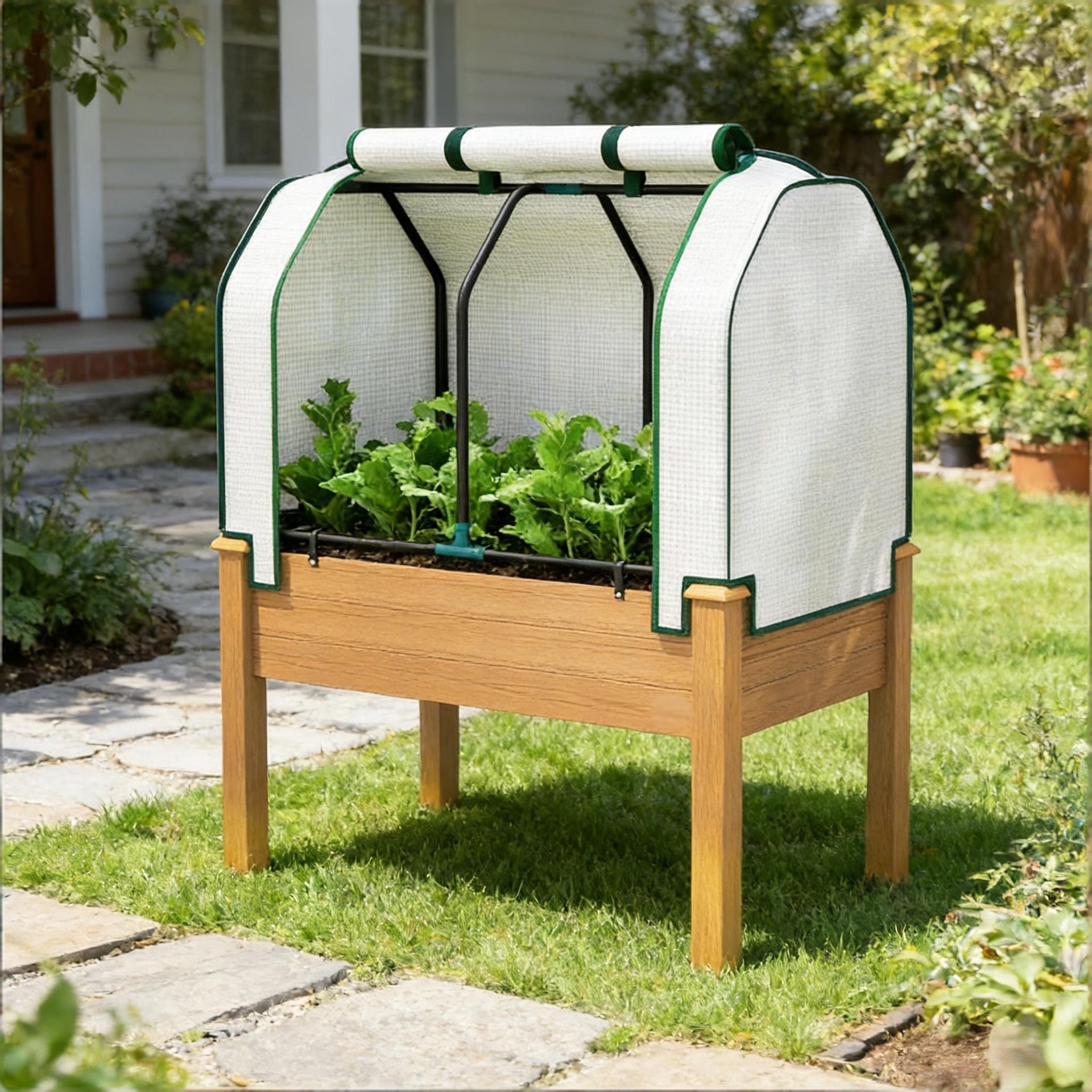 Outdoor Planter Box,Raised Garden Bed