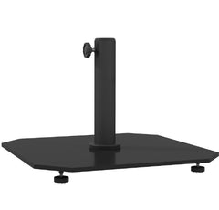 Heavy Duty Patio Umbrella Holder,Square Patio Umbrella Base,Metal Umbrella Stand Base with Adjustable Foot Pads