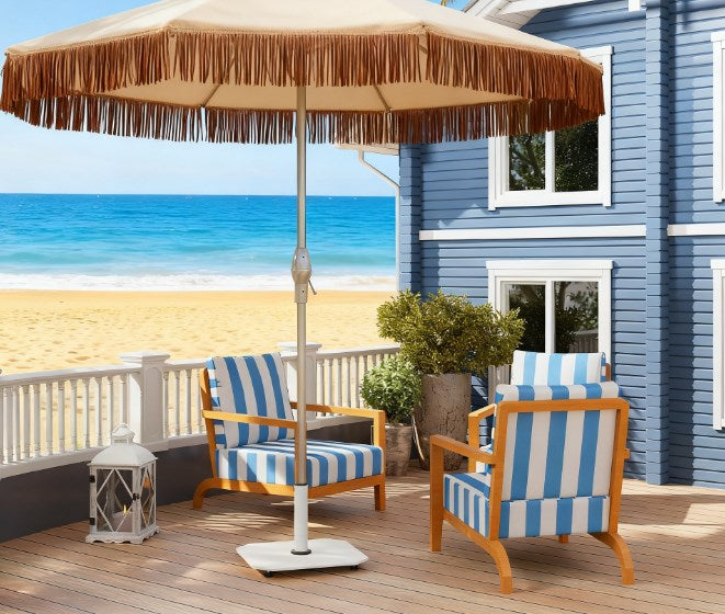 Metal Umbrella Stand Base with Adjustable Foot Pads,Heavy Duty Patio Umbrella Holder,Square Patio Umbrella Base