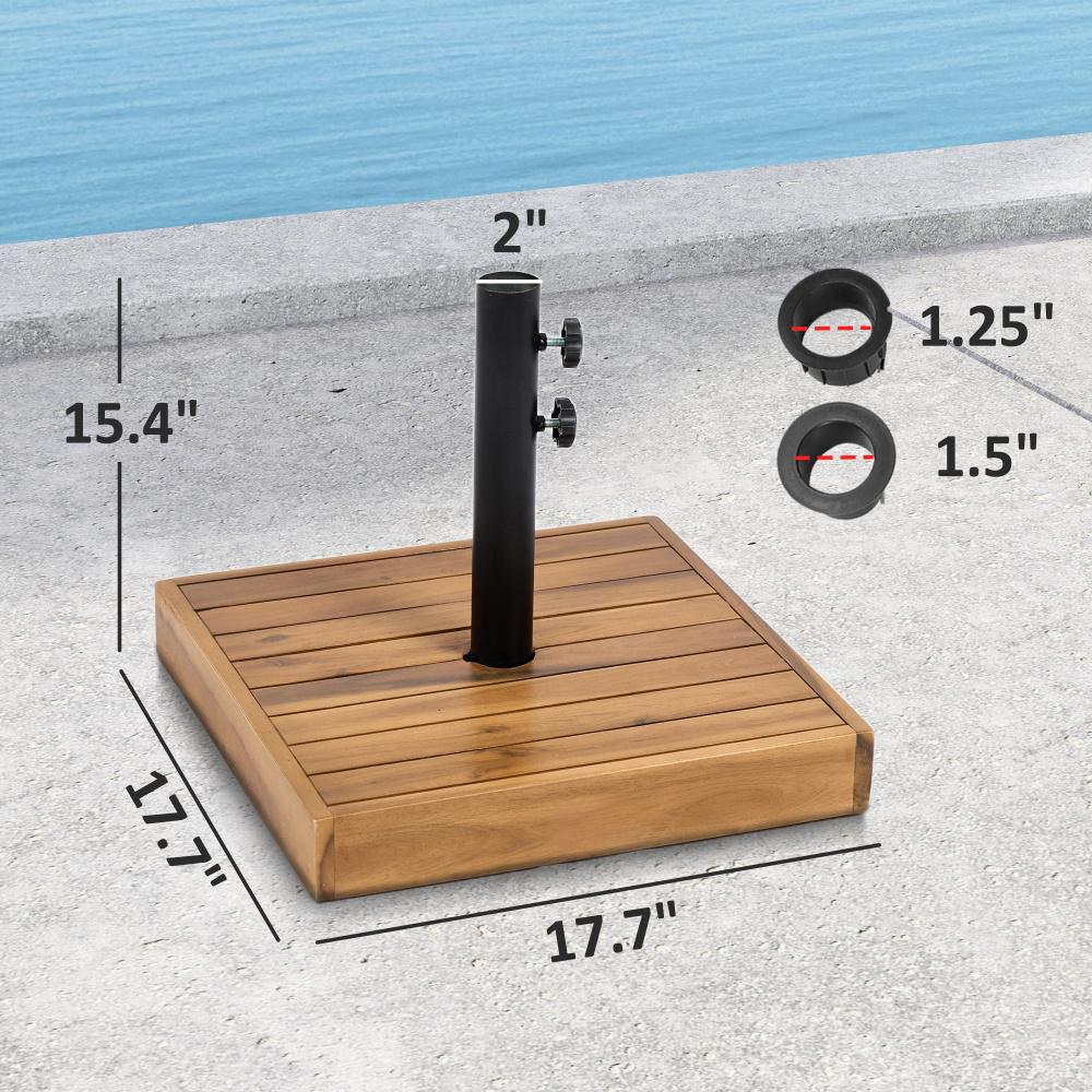 Outdoor Umbrella Base,Patio Umbrella Base,Concrete Heavy Duty Umbrella Base