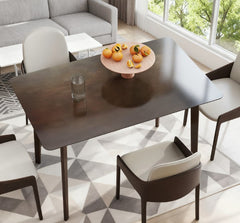Mid-Century Nordic Kitchen Table,Rectangle Dining Table,for Dining Room