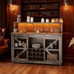 Farmhouse Wine Cabinet,Coffee Bar Cabinet,for Your Home