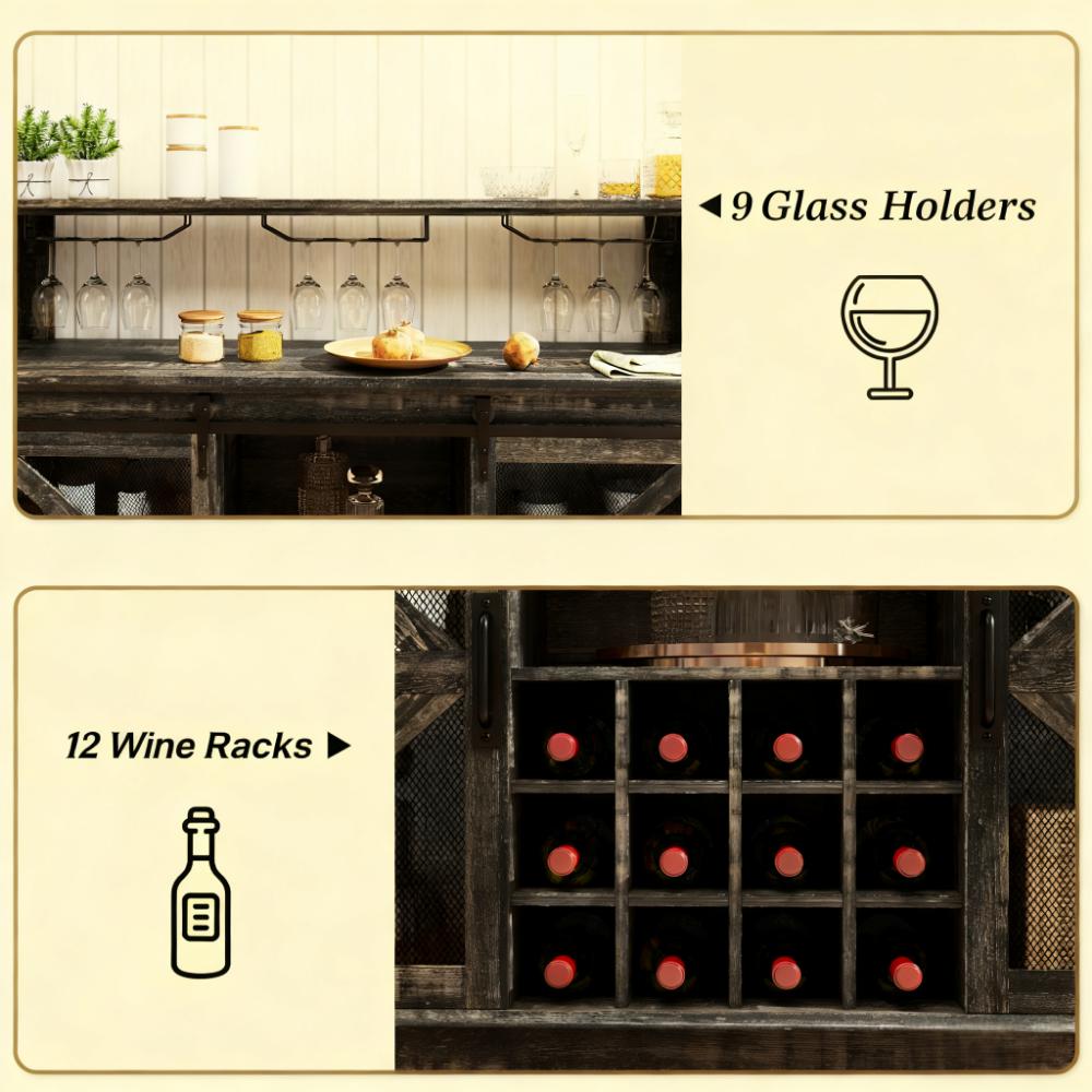 Farmhouse Wine Cabinet,Coffee Bar Cabinet,for Your Home