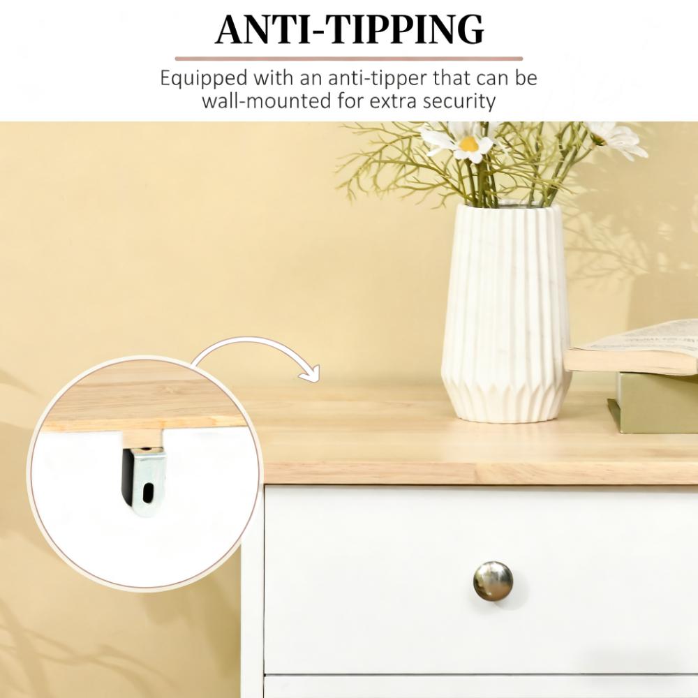 Buffet Cabinet with Storage Cabinets,Drawers and Adjustable Shelves