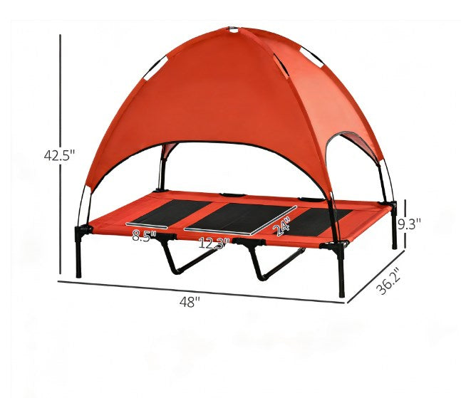 Modern Style Pet Bed,Elevated Portable Dog Cot