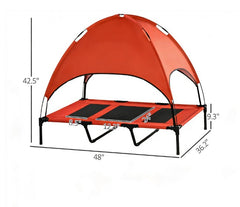 Modern Style Pet Bed,Elevated Portable Dog Cot