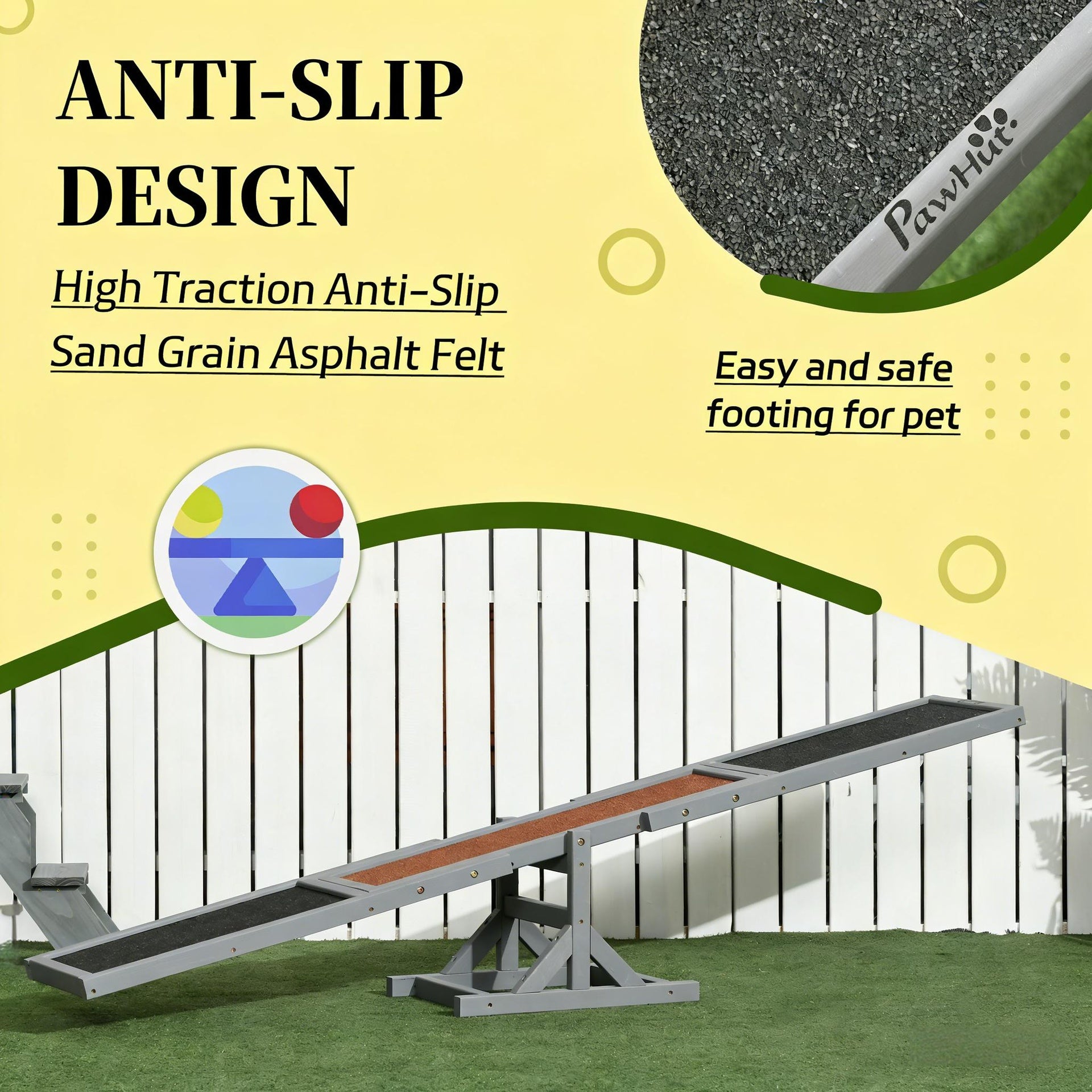 Wooden Agility Seesaw,Dog Agility Seesaw,Pet Agility Seesaw