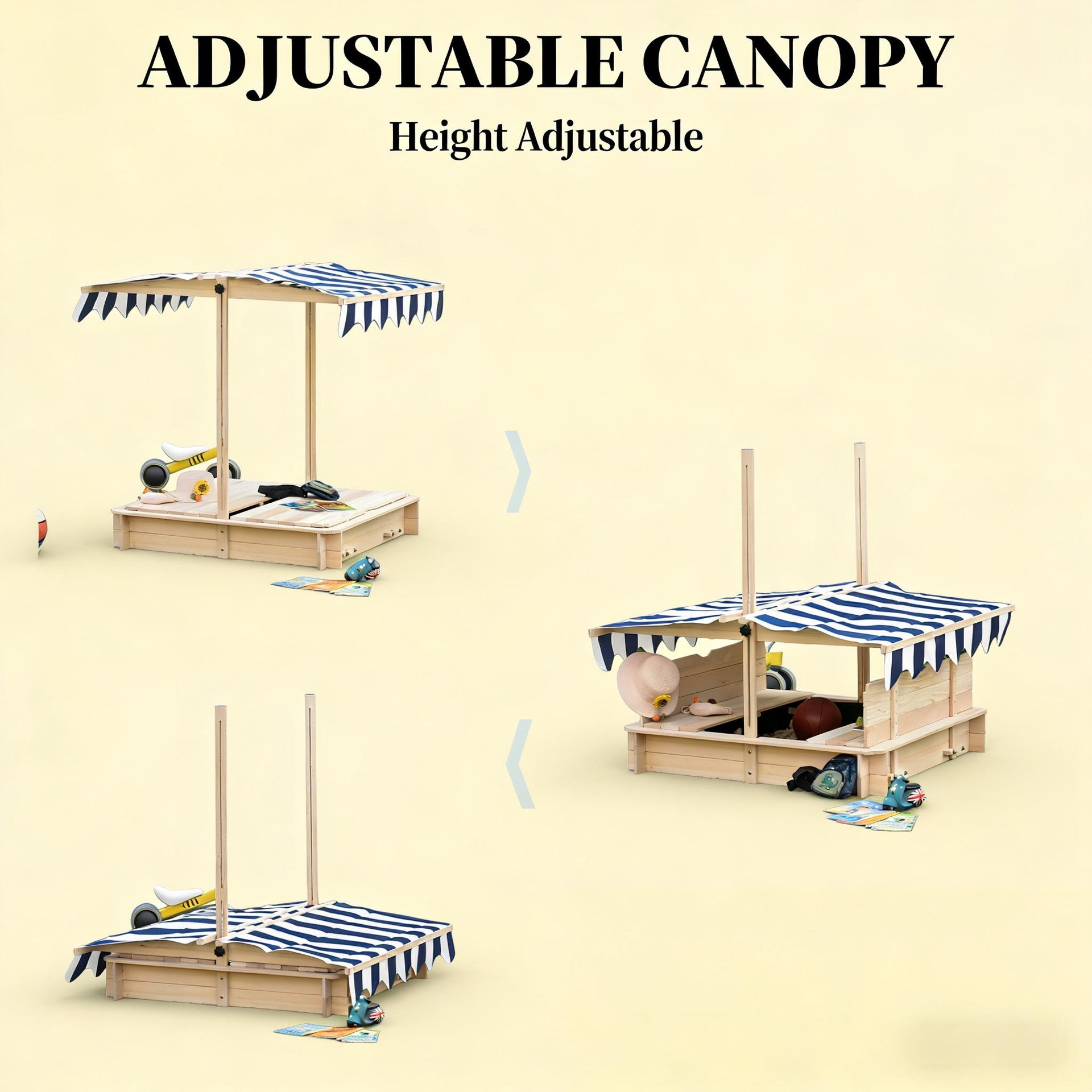 Kids Sandbox,Children Sand Play Station Outdoor
