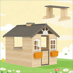 Kids Wooden Playhouse