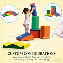 Baby Colorful Soft Toy,Soft Play Climbing
