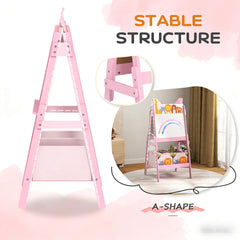 Kids Art Easel,Doubel-Sided Easel