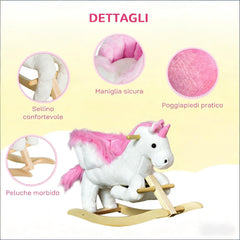 Play Toy,Unicorn Baby Rocking Horse Toy