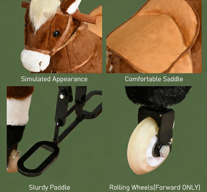 Large Walking Horse Toy