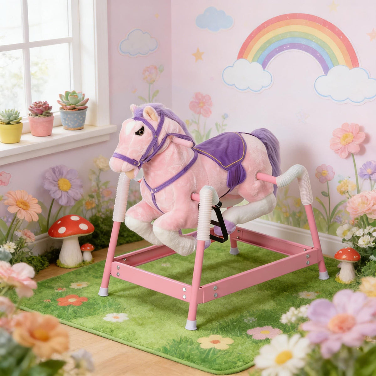 Soft Rocking Horse Toy,Kids Rocking Horse