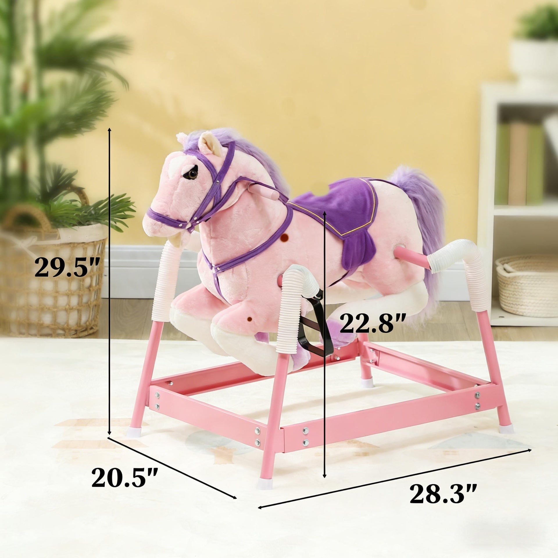 Soft Rocking Horse Toy,Kids Rocking Horse