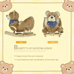 Bear Animal Rocker,Baby Rocking Horse