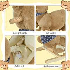 Bear Animal Rocker,Baby Rocking Horse