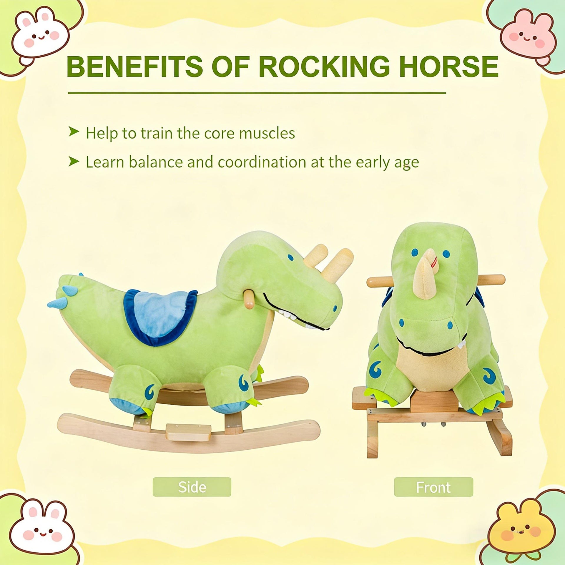Dinosaur Rocker,Kids Rocking Horse