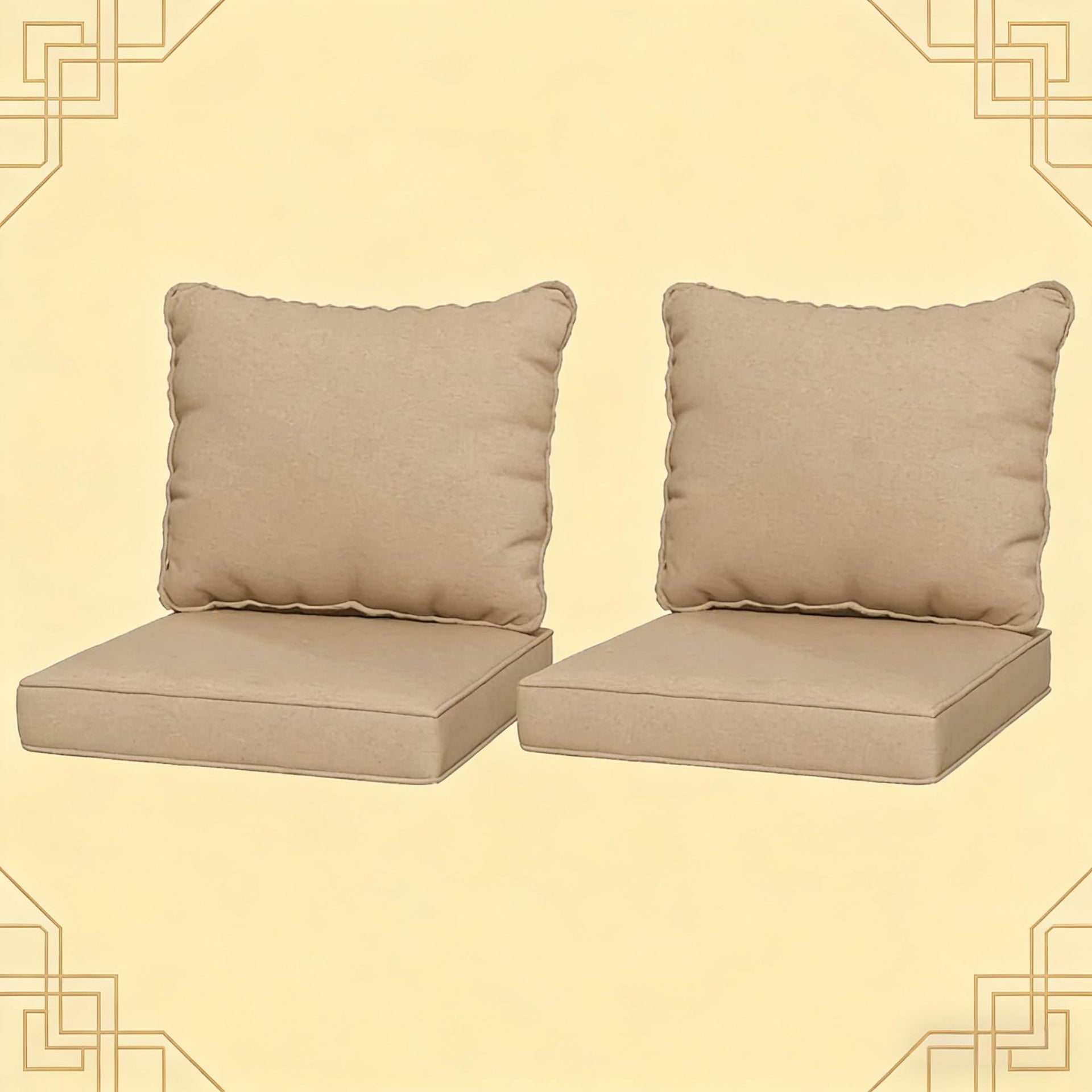 Seat Replacement Cushion Set,Chair Cushions