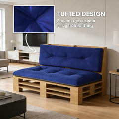 Thick Replacement Cushions,Outdoor 2 Chair Pallet Cushions