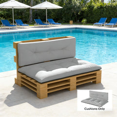 Tufted Replacement Cushions,Outdoor 2 Chair Pallet Cushions
