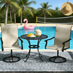 Outdoor Chairs,Swivel Chairs Set of 2