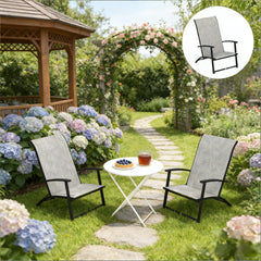 Folding Chairs,Set of 2 Outdoor Dining Chairs