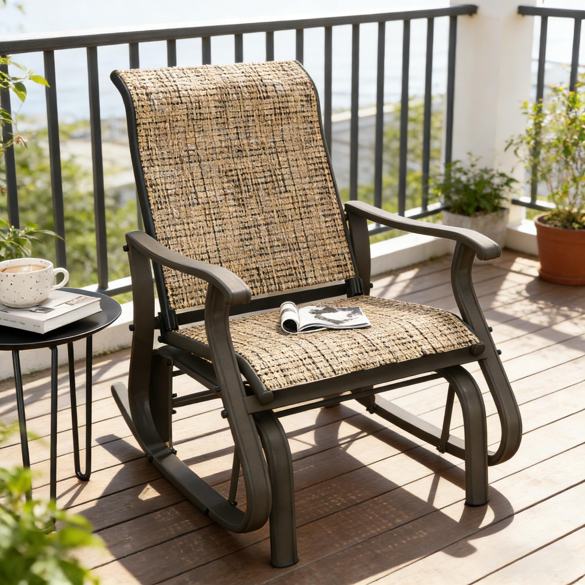 Glider Swing Chair,Outdoor Glider Chair