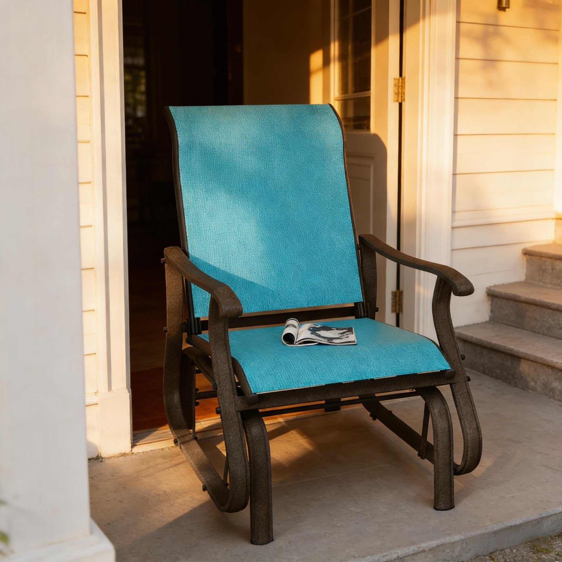 Garden Glider Swing Chair,Outdoor Glider Chair