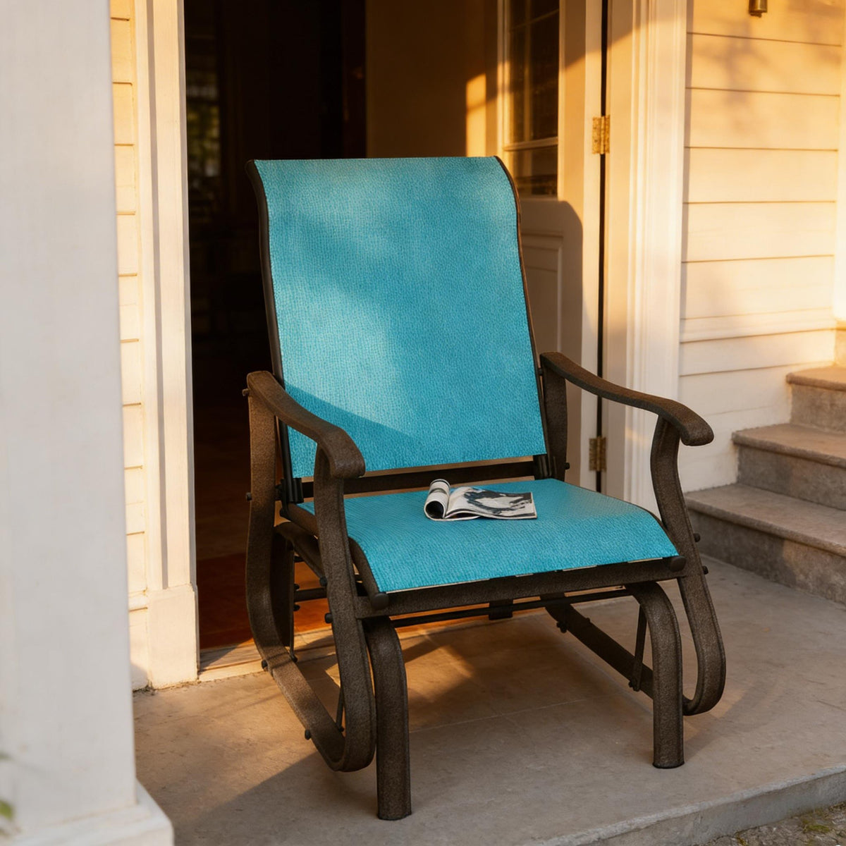 Garden Glider Swing Chair,Outdoor Glider Chair