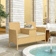 Patio Loveseat,Outdoor Patio Sofa